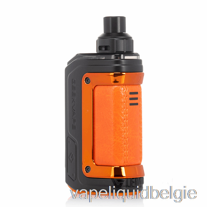 Vape Liquid Geek Vape H45 Aegis Hero 2 45w Pod Mod Kit Zwart Oranje